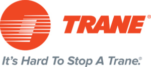 Trane logo with the phrase “It’s Hard to Stop a Trane”